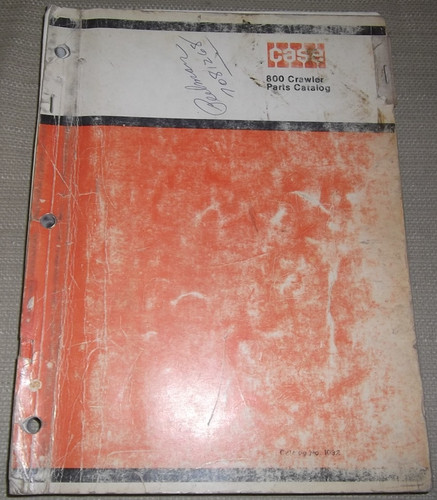 Manuel pièces case 800 - pièces,