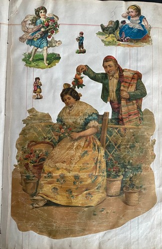 Chromos gauffres xix éme - xix,