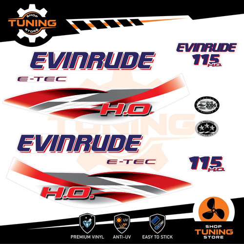 Kit autocollants pour moteur - pour,