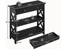 Table De Console 613976 Noir