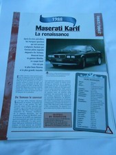 Maserati Karif la renaissance