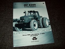MASSEY FERGUSON TRACTOR 8220 8240 8245 8250 8260 8270 8280 BROCHURE SPEC SHEET 