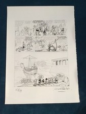 SÉRIGRAPHIE Desbois ASTÉRIX L’Odyssée  signée UDERZO N° 23 / 299ex - 1997 -