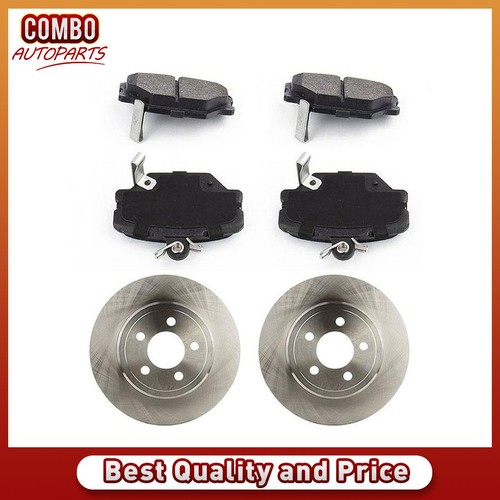 Front disc rotors brake pads - front,