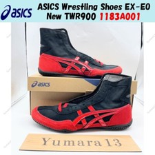 Chaussures de lutte ASICS EX-EO neuves TWR900 1083A001 noir rouge rouge homme...