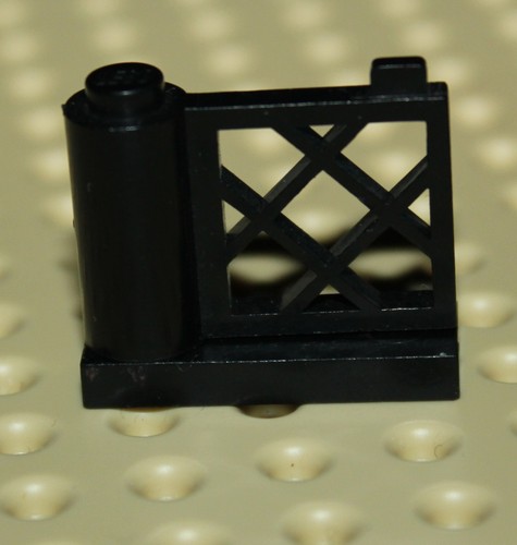 Barrière lego train black - lego,