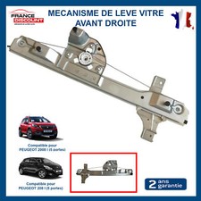 Mécanisme de Lève Vitre Avant Droit prévu PEUGEOT 208 I (5 portes) 9673153180