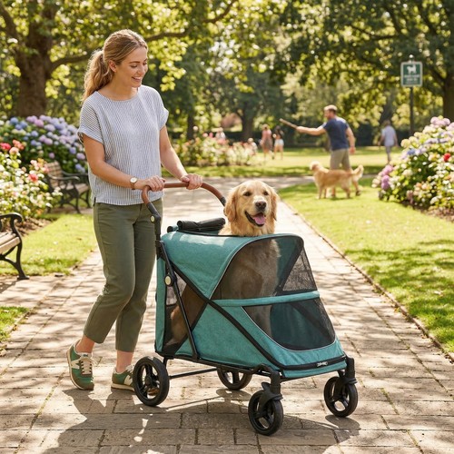 Pawhut dog stroller for - pawhut,