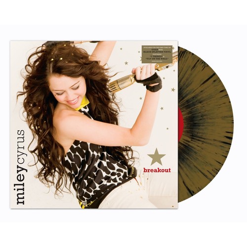 Vinyle miley cyrus breakout - cyrus,