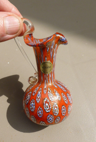 Joli vase murano - vase, millefiori