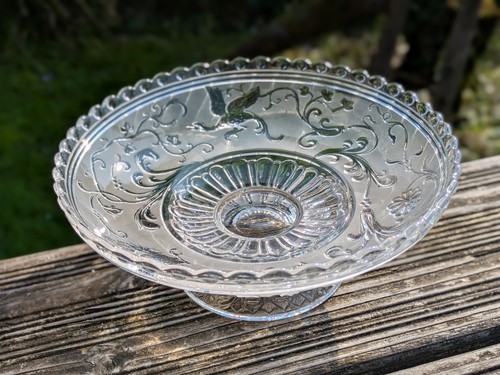 Ancien compotier cristal - ancien,