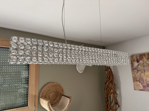 Lustre suspendu rectangulaire