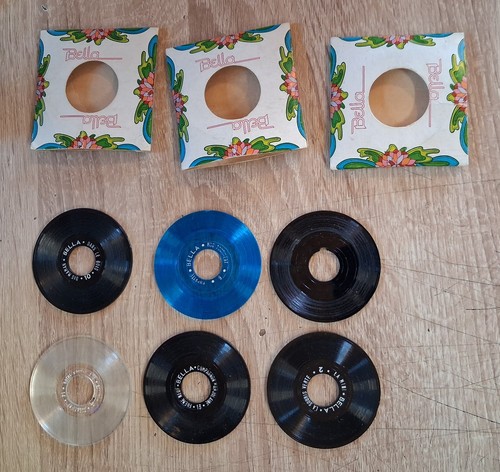 Lot mini disques vinyles 3 - lot,
