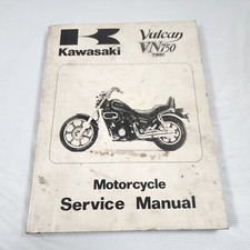 Genuine Factory Kawasaki Service Repair Manual Book 85 - 00 VN750 Vulcan 750