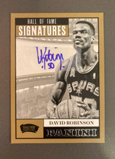 DAVID ROBINSON 2012 PANINI