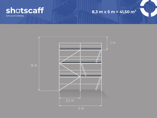 Système échafaudage kit - d'échafaudage,