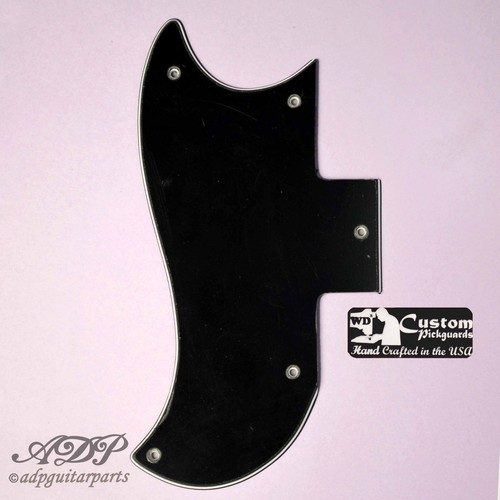 Pickguard noir gaucher - noir,