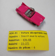 Kinder - Voiture décapotable