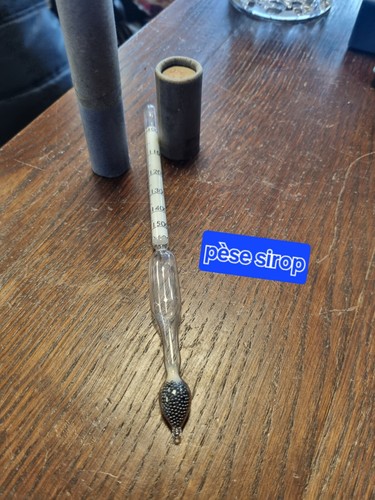 Densimètre pèse sirop - densimètre,