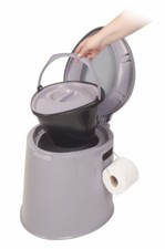 Toilette Portable King Natacha Loo pour Camping Caravaning Chimique Tente