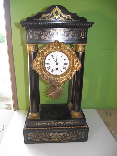 Pendule colonnes napoléon - pendule,