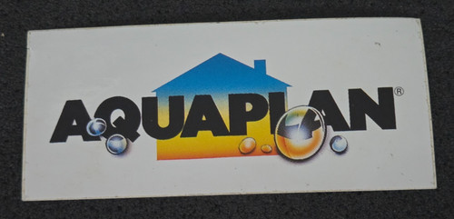 Aquaplan sticker decal - aquaplan, *from