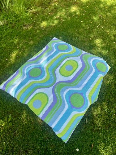 Vintage drap tergal motif - en,