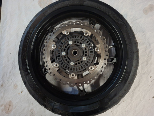 Jante roue avant complete - jante, cf