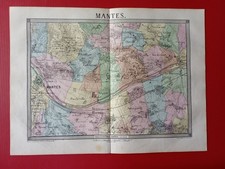 PLAN ANCIEN DE MANTES