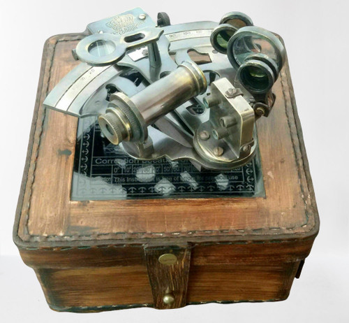 Sextant laiton massif - en,
