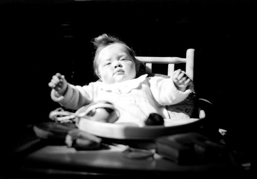 Enfant bébé dans chaise - bébé, sa