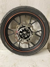 Jante / roue Avant Noir Moto