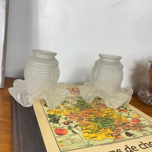 Lot abat jour tulipes - lot,