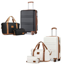 Petit set valises rigides ABS bagage à main cabine et sacs de voyage légers