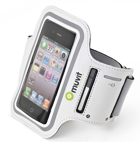 Brassard blanc muvit iphone - brassard,