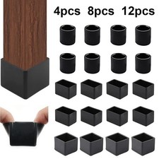 Square Silicone Chair Leg Caps