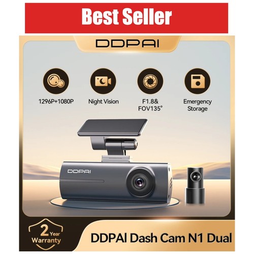 Ddpai dash cam - dash,