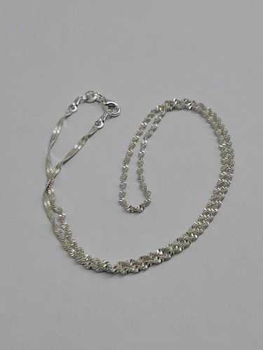 Chaine corde argent 925 - corde,