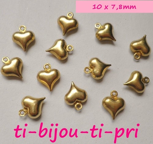 Lot pendentifs dore mat - lot, 25