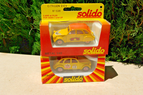 Solido lot citroen 2 cv - citroen,