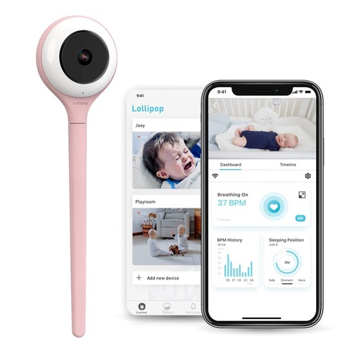 Lollipop baby monitor - baby, w/true
