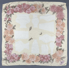Magnofique foulard vintage  "