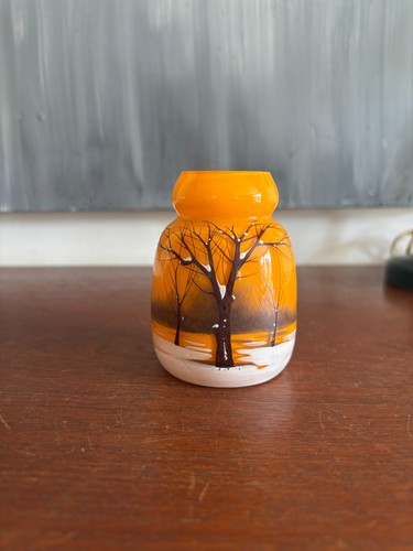 Joli petit vase verre - en,
