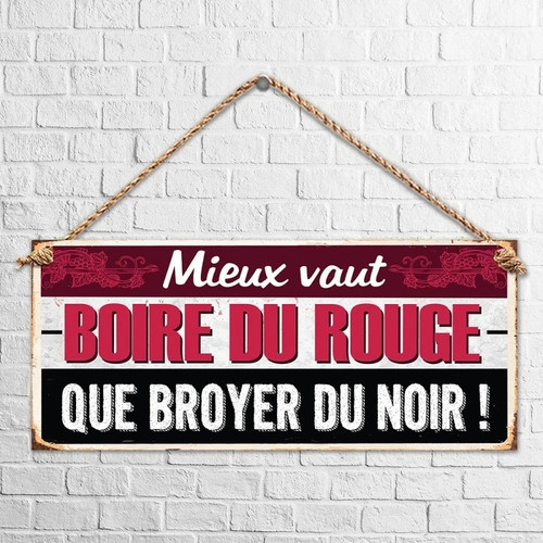 Plaque murale humour - ,, déco