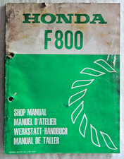 HONDA WORKSHOP MANUAL WORKSHOP MANUAL MANUAL STUDIO F800