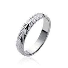 Bague alliance homme - argent