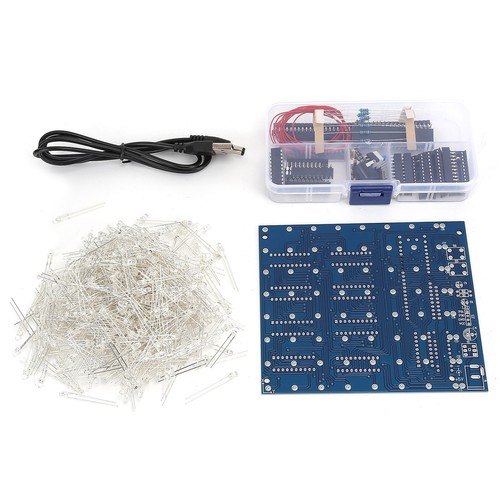 8x8x8 led diy cube lumineux - 8x8x8,