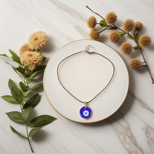 Collier pendentif oeil - , de