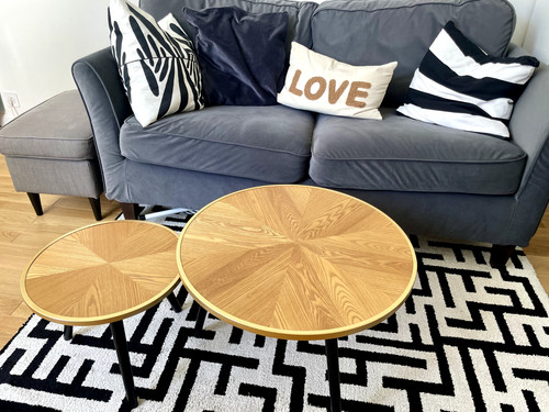 Tables gigognes design bois - , et