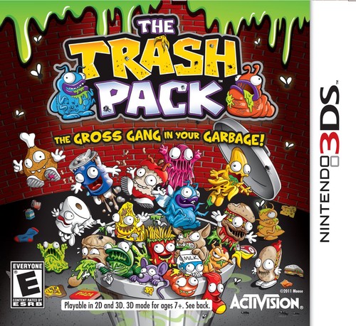 The trash pack nintendo 3ds - the,